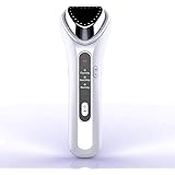 Skin Care Beauty Device, Facial Cleaner,Hot and Cold Skin Care Facial Massager Device,Ion Induced Deep Cleaning With High Fre