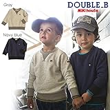 ミキハウス ダブルビー (MIKIHOUSE DOUBLE_B) トレーナー 63-5601-786 120cm 紺