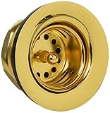 Jaclo 2801-PG Junior Duo Sink Strainer, Polished Gold, Polished Gold by Jaclo