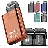 アスパイア minican+ 本体&ポッド2個セット 電子タバコ ベイプ ミニカン プラス POD タイプ スターターキット 1.0Ω ブルー
