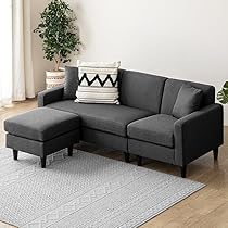 モダンデコ　ソファ　3人がけ　オットマン付き　おしゃれ Amazon｜モダンデコ ソファー 3人掛け L字 オットマン付き