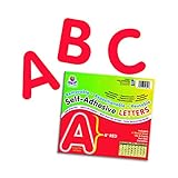 Pacon Corporation自己粘着レター赤で4 (セットof 6 )