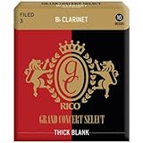 RICO Bクラリネット LRICGTCL3.5 [3.5] グランドコンサートセレクト シック ブランク ファイルド 1箱 (10枚入り) リコ リード