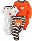 Carter's Baby Boys' 3 Piece Take Me Away Set (Baby) - Tiger - 24M [並行輸入品]
