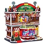 Lemax Christmas Candy Works Village Building Multicolored Resin 1 pk【クリスマス】【オーナメント】 [並行輸入品]