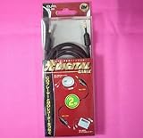 ELPA 光デジタルケーブル 2m 光ミニ（丸型）プラグと光ミニ（丸型）プラグ DO-201