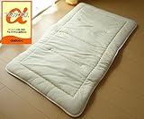 【日本製 ウール100％ ベビー 敷き布団】70×120cm ２層式敷ふとん 「アルファークロス」 綿スムース 抗菌・防臭 ウールマーク オールシーズン
