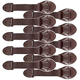 POJIRAI（ポジライ）ベビーガード ストッパー ドアロック 赤ちゃん イタズラ防止 10個セット ５個セット (ブラウン10個セット)