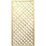 無着色格子ラティスフェンス 1800×900mm（木製） 目隠しフェンス DIY 園芸 ガーデニング 旭興進株式会社 JJ PROHOME