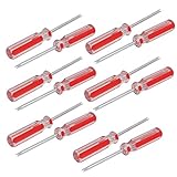 uxcell U型ネジ回し　磁気スクリュードライバ　ラウンドシャンク　M2.6x75mm　12個入り