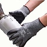 シモン　アンセル一般作業用保護手袋【手袋】（ナイロン・12双入り）《002-11-801ハイフレックスフォームグレー・L》