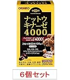 Amazon | 野口医学研究所 納豆キナーゼ プレミアム 4000FU 120粒 x6個