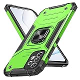 WACJOSD 対応 Galaxy A53 5G 用の ケース リング 耐衝撃 衝撃吸収 米軍MIL規格取得 A53 5G / SC-53C / SCG15 カバー レンズ保護 TPU+PC リングつき 指紋防止 車載ホルダー対応 スタンド機能 防塵 薄型 軽量 落下防止 擦り傷防止 携帯カバー 浅緑C82-AA53-08
