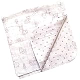 【新生児】【低出生体重児】【ブランケット】　ムスリンブランケット：アニマル