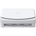 富士通 PFU ドキュメントスキャナー ScanSnap iX1600 (最新/高速毎分40枚/両面読取/ADF/4.3インチタッチパネル/Wi-Fi対応/USB接続/フラグシップ/書類/レシート/名刺/写真) (White)