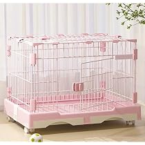 Amazon | 牧小苫＼msmr うさぎ・小動物用 ペットケージ 74×49×56cm