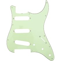 Amazon.co.jp: Musiclily Pro 62年式11穴 ストラトキャスター用