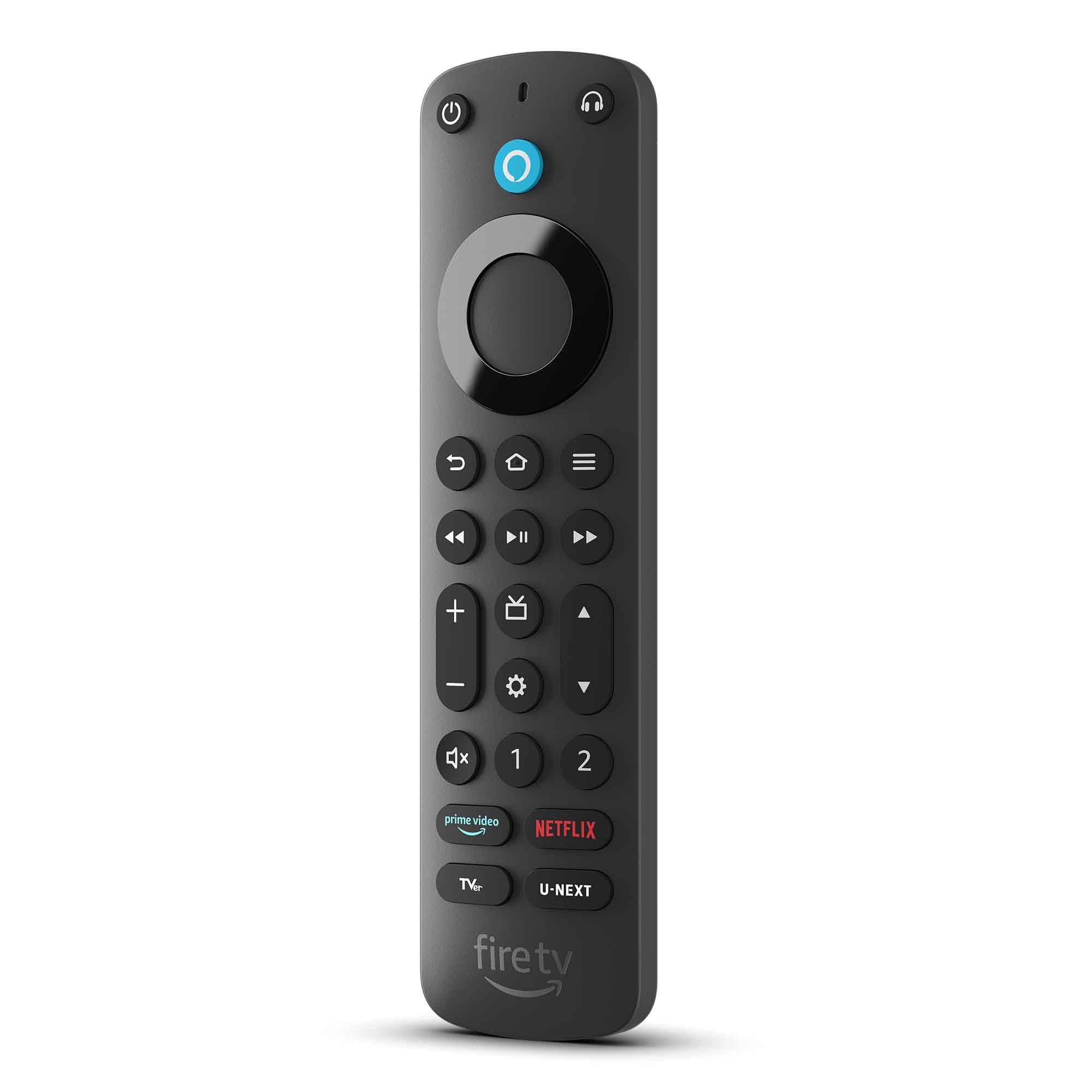 Alexa対応音声認識リモコン Pro | 対応する別売りのFire TV本体が必要です