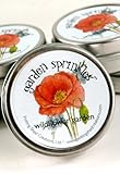 有機Wildflower Seeds Favor Tin、ガーデンSprinkles Wildflower 12 Pieces