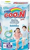 Baby Pant Diapers Goon, absorbs instantly to baby's skin dry .size XL 42 pieces.