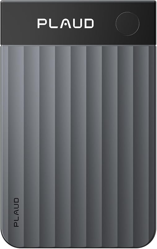 Plaud Note Pro AI Voice Recorder, Transcription, Multi-dimensional Summary, Work Efficiency, AI Tool, Compatible with Web Meetings, Automatic Switching between Calls/Face Recording Modes, Multi-Modal Input, App Linking, AI Utilization, Summary Template, Ultra Thin, Display Included, Bone Conduction, AI Directional Recording, 16.4 ft (5 m) Voice Recording, Up to 50 Hours of Continuous Recording, Supports up to 50 Languages Terms to AI Questions, Links with Meeting App, Calendary/Voice Notes, Excl