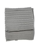 Motherhood Jacquard Baby Cuddly Blanket Woven 100% Natural Cotton 2 Sizes Selection of Colours by Mo