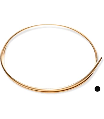 14/20 Yellow Gold-Filled Round Wire (Half Hard) | UK