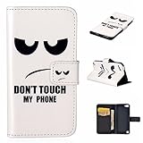 UNEXTATI iPod Touch 第5世代 ケース 手帳型ケース 高級PUレザー カード収納 ホルダー 付き 耐衝撃 全面保護 スタンド機能付き Apple iPod Touch 第5世代ケース