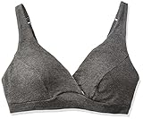 犬印本舗 マタニティ 添い乳・ふんわりハーフトップ LL チャコールグレー BR1649
