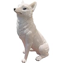 Amazon.co.jp: Umora キツネ 狐 置物 可愛い 樹脂 きつね お守り