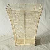 カルチベーター コイルワイヤー玉足アレンジ アンティークホワイト Ｌ