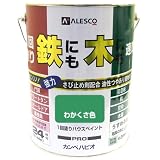 カンペハピオ 1回塗りハウスペイント わかくさ色 4L