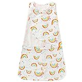 Newborn Infant Baby Sack Swaddle Wrap Receiving Blanket Rainbow 3-6 Months [並行輸入品]