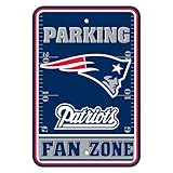 Fremont DieスポーツファンNFL Team New England Patriotsプラスチック駐車場サイン – ファンゾーン