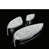 調整ボタンダイヤモンド装飾がM-ercedesベンツの新しいCクラスC200L / C180L / GLC260 / GLC200 / GLC300金のカバーEaglerichカーシート