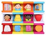 Safety First Cubikals Stack 'n Play 12 Block Set - School Set 2 [並行輸入品]
