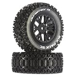 Duratrax Six Pack SC C2 Mounted SC10 4x4 (2) [並行輸入品]