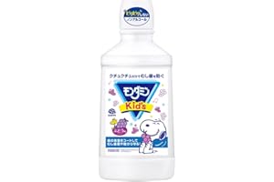 モンダミン キッズ ぶどう味 マウスウォッシュ 子供 ノンアルコール 洗口液 口臭ケア 医薬部外品 600mL