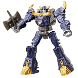 トランスフォーマー CYBERWORLD メガトロン サイバーチェンジャー 4インチ アクションフィギュア ブルモードに素早く変更 ロボットおもちゃ 男の子と女の子向け 子供用クリスマスストッキングスタッファー 対象年齢6歳以上