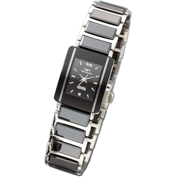 Amazon.co.jp: TECHNOS T9796TB Ceramic Sapphire Women's Watch