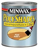 Minwax 214204444 0.5パイントグロスPecan Polyshade