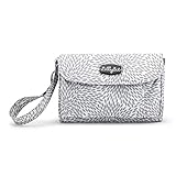 DEMDACO Lillybit Diaper Clutch, Grey Floral by Demdaco