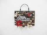 【ロサブランカ】 クリスマスの ウッドプレート ・スノーマン