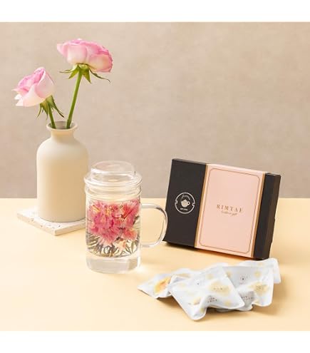 Amazon.co.jp: お花が開く幸せ工芸茶 水中花籠 55個入り 正式検疫品