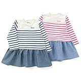 Bobson(ボブソン) ワンピース (80～130cm) キムラタンの子供服 (77459x77959-163) ピンク 95