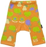 アンナニコラ 天竺フルーツ柄 モンキーパンツ 60cm オレンジ I-17822 日本製