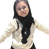 子供用 ファー マフラー ネックウォーマー スヌード 巻き物 無地 フェイクファー ふわふわ もこもこ 暖かい 防寒 可愛い スキー小物 雪遊び お出かけ クリスマス 誕生日 新年 プレゼント 男の子