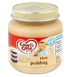 Cow & Gate Rice Pudding from 4-6m Onwards 125g (Pack of 2) - 4～6メートル以降の125グラムから牛＆ゲートライスプディング (Cow & 