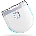Nail Clipper, Electric Nail Sharpener, Electric Nail Clipper, Automatic Nail Clipper, Nail Care, LED Light, Safe, Low Noise, For Babies, Children, Adults, Elderly, Gift, White