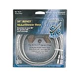 whedon products af205c-sn 59', Brushed Nickel Finish, Bungy Metal Stretch Shower Hose [並行輸入品]